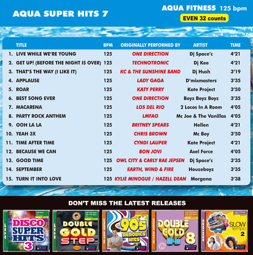 BRAVO MUSIC オンラインストア / AQUA SUPER HITS 7